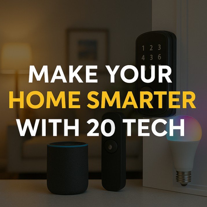 Make Your Home Smarter with 20 TECH