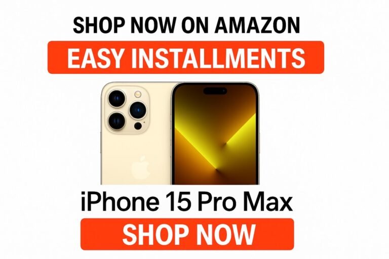 Own the iPhone 15 Series on Amazon Easy Installments